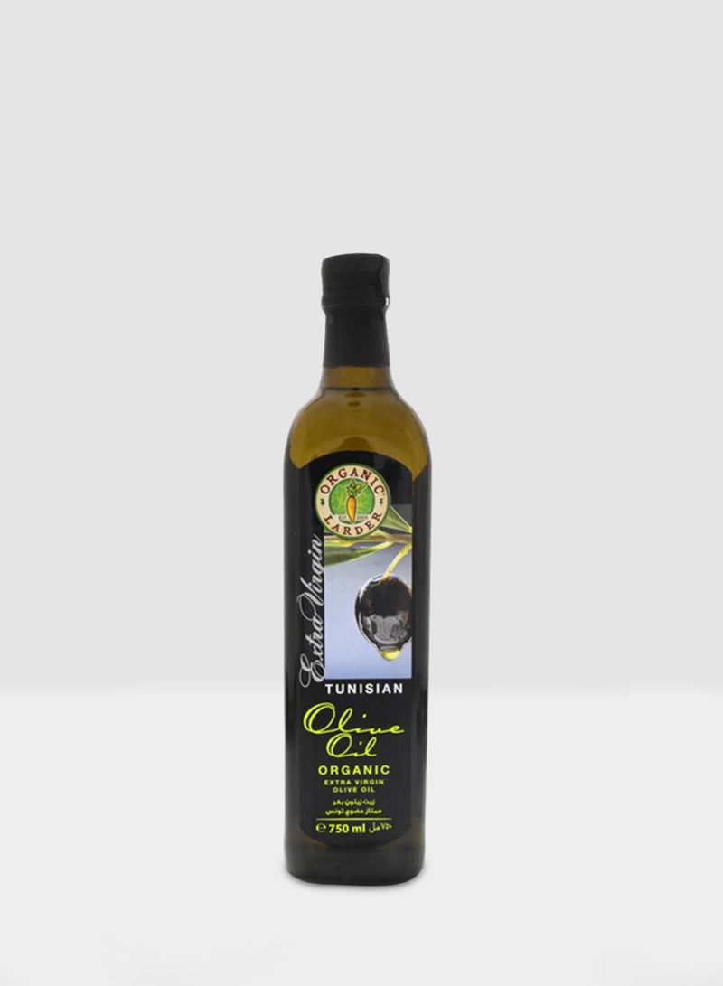 Organic Tunisian Extra Virgin Olive Oil 750ml
