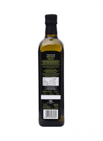 Organic Tunisian Extra Virgin Olive Oil 750ml