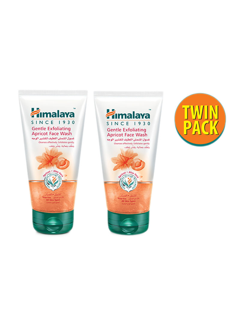 Pack Of 2 Face Wash Gentle Exfoliating Apricot 150ml