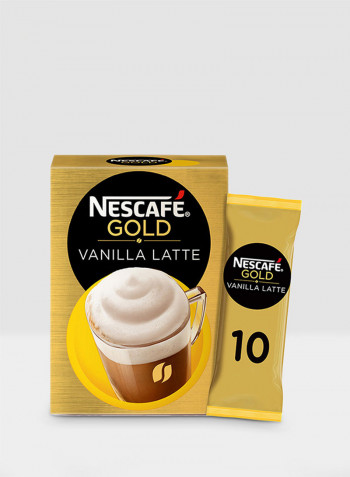 Vanilla Latte Coffee Mix 18.5g Pack of 10