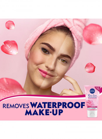 Micellar Organic Rose Water Face Wash, All Skin Types, 150ml