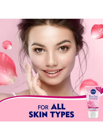 Micellar Organic Rose Water Face Wash, All Skin Types, 150ml