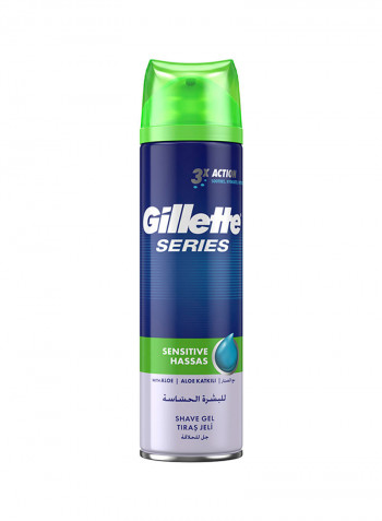 Series Sensitive Shave Gel, Pack Of 2 200ml