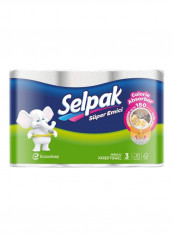 Pack Of 6 Calorie Absorber Kitchen Paper Roll White