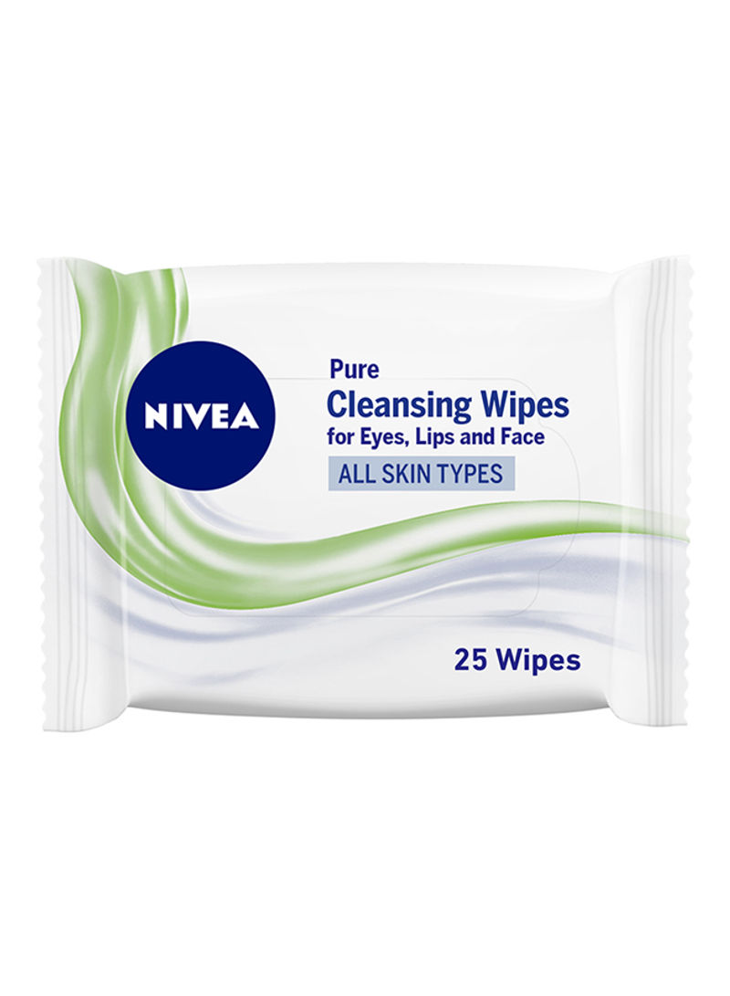 25-Piece Pure Cleansing Wipes Set