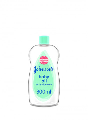 Baby Oil, Aloe Vera, 300ml