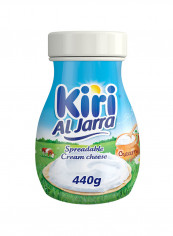 Al Jarra Spreadable Cream Cheese Jar 440g Pack of 2