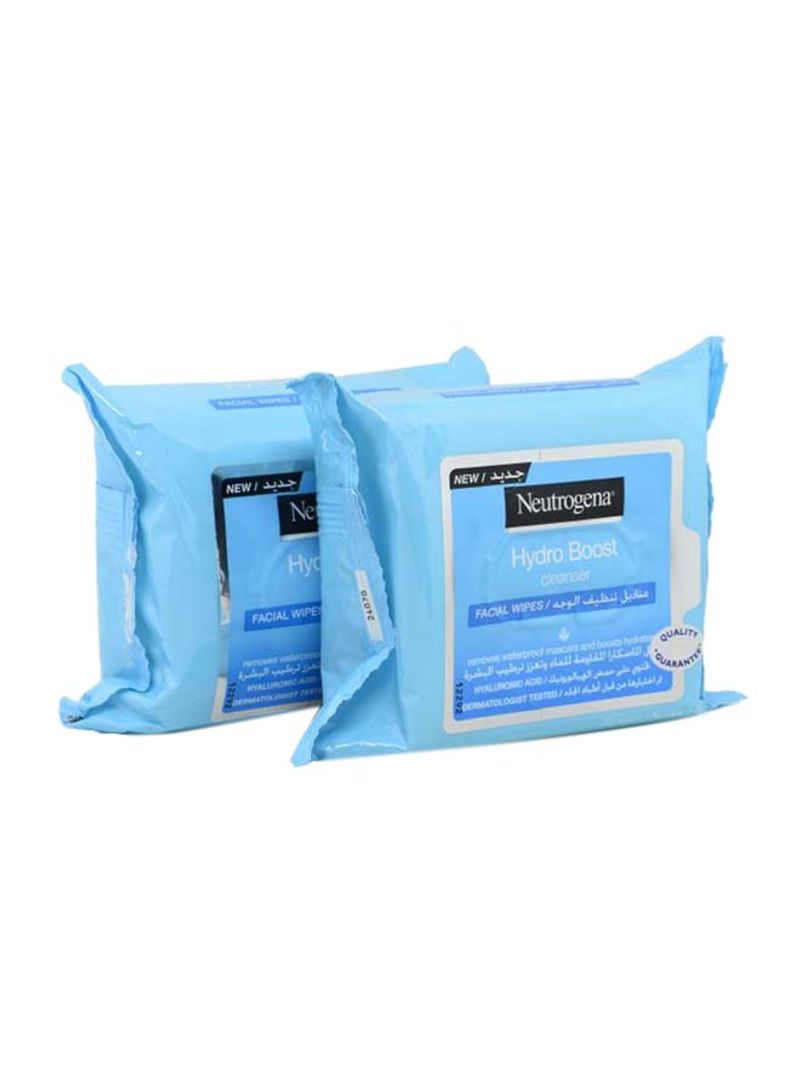 Hydro Boost Cleanser Facial Wipes Pack of 2