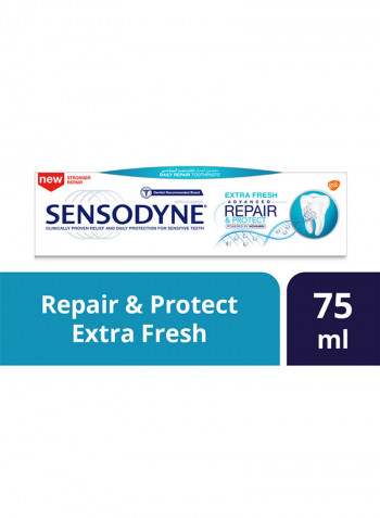 Extra Fresh Advance Repair & Protect Toothpaste 75ml