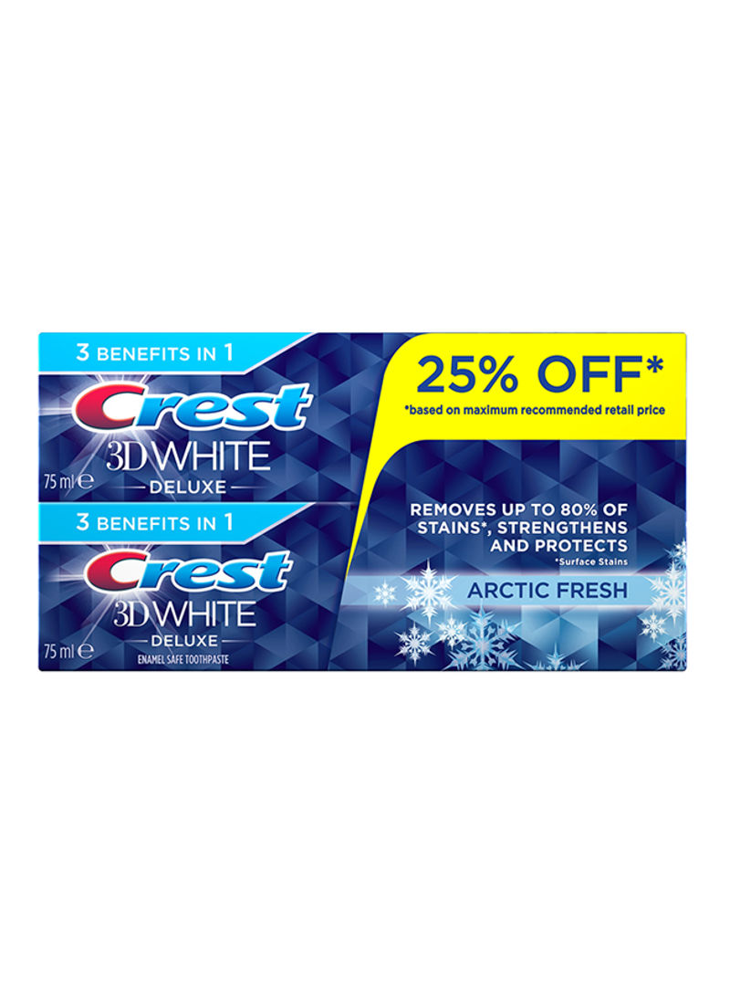 3D White Deluxe Enamel Safe Toothpaste