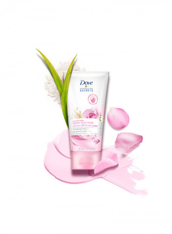 Clay Mask Japanese Rice Milk And Rose Water 50ml