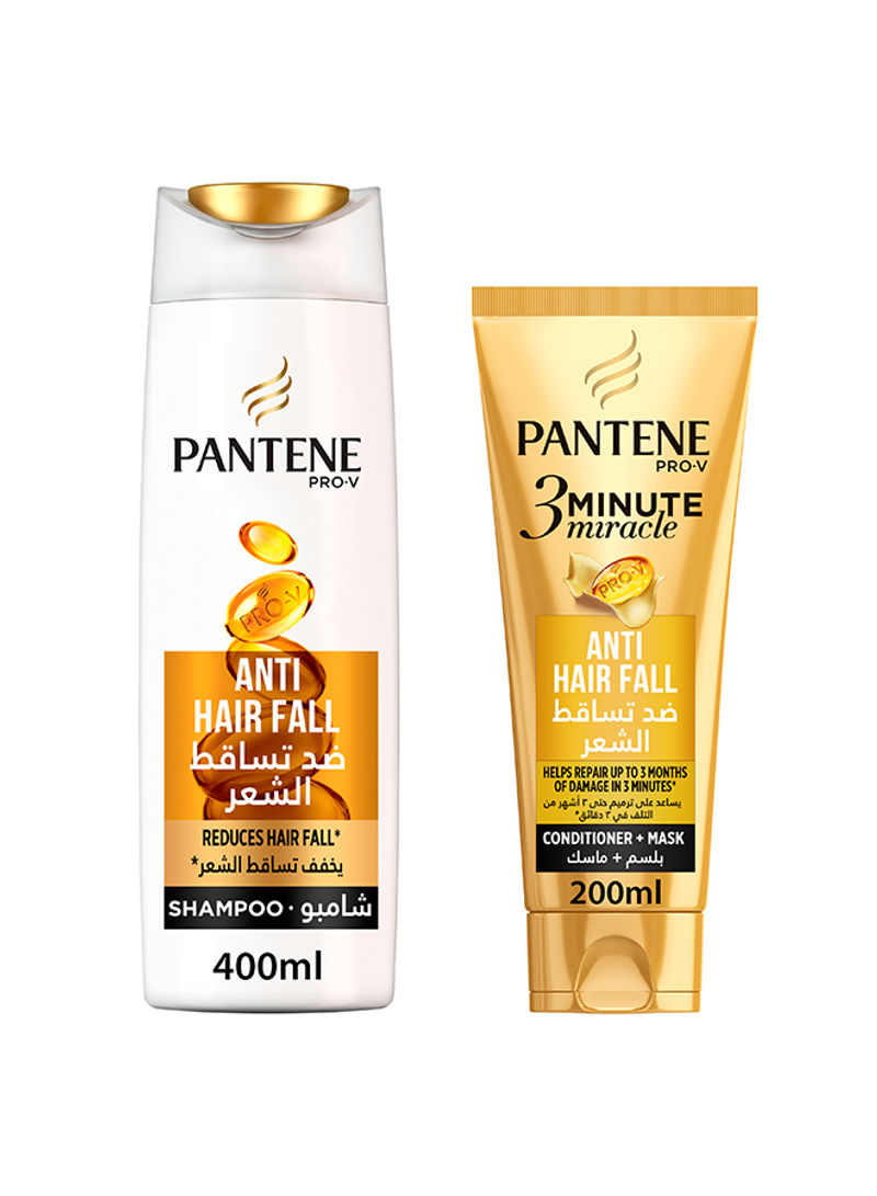 Anti-Hair Fall Shampoo And Conditioner Set 600ml