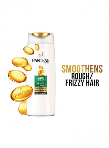 Pack of 2 Pro-V Smooth And Silky Shampoo 600/200ml