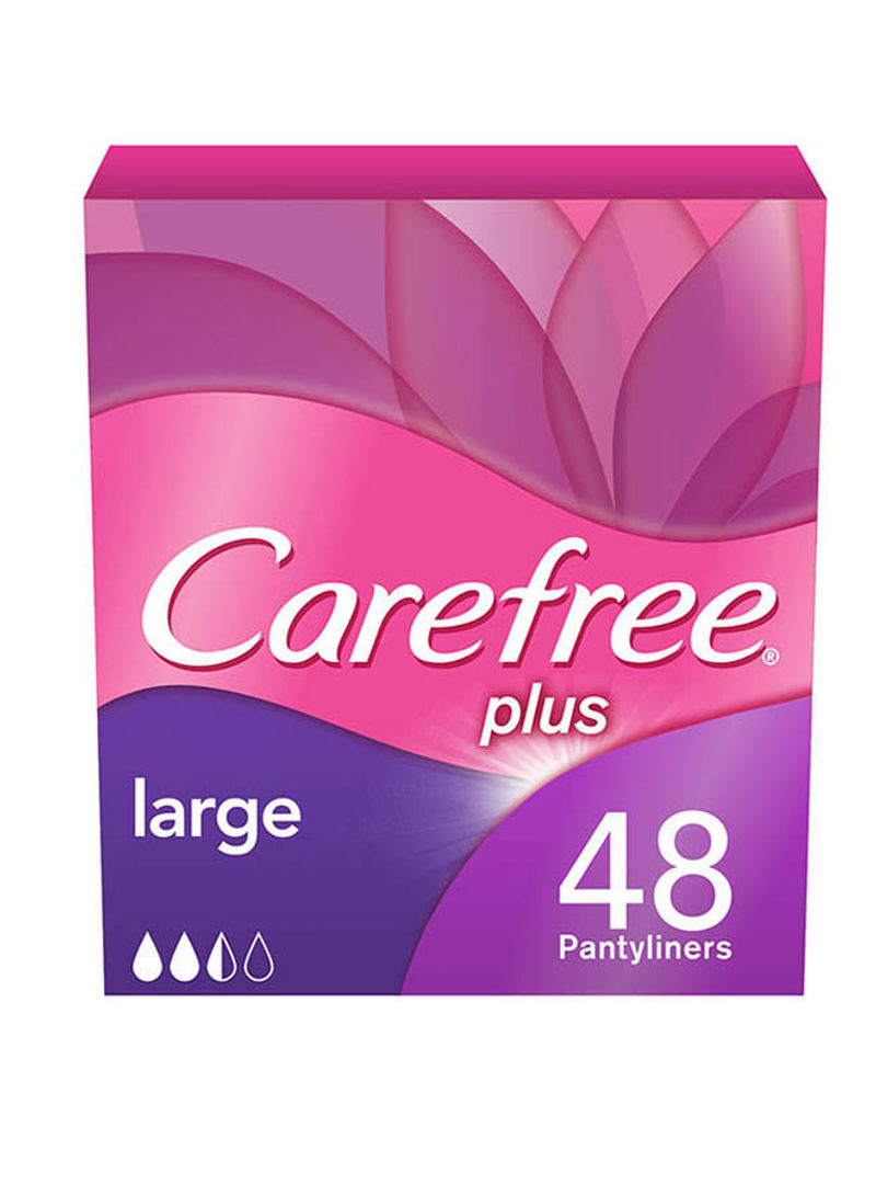 Panty Liner Plus Large Pack Of 48