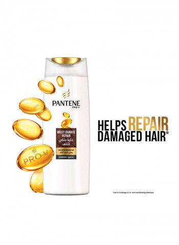 Pro-V Milky Damage Repair Shampoo Pack 600 ml + 200 ml Free 800ml