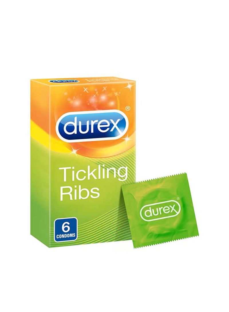 Tickling Ribs Condom- Pack of 6