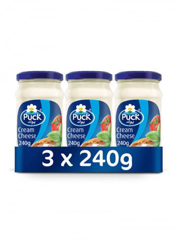 Cream Cheese Spread Jar 240g Pack of 3