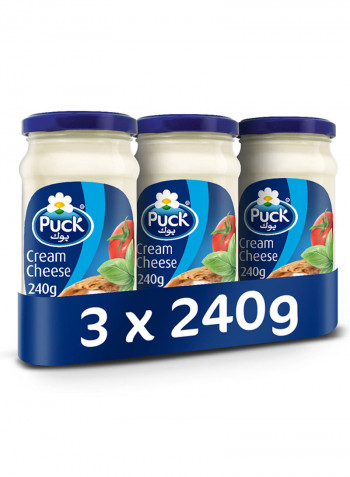 Cream Cheese Spread Jar 240g Pack of 3