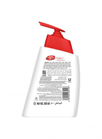Total + Anti Bacterial Hand Wash White 500ml