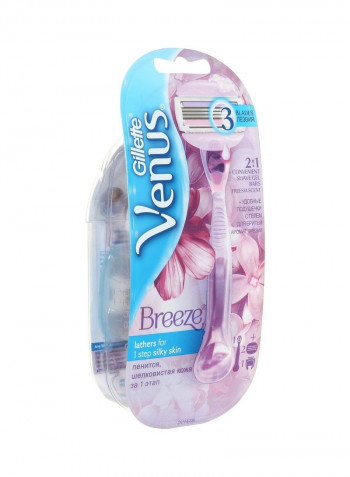 Spa Breeze women's razor, 2 count