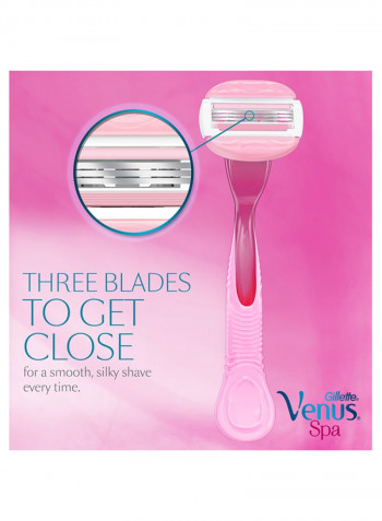 Spa Breeze women's razor, 2 count