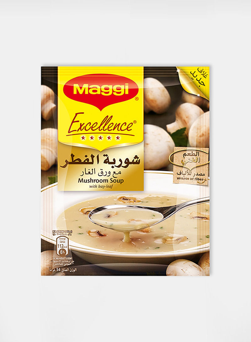 Excellence Cream of Mushroom Soup 54g Pack of 7