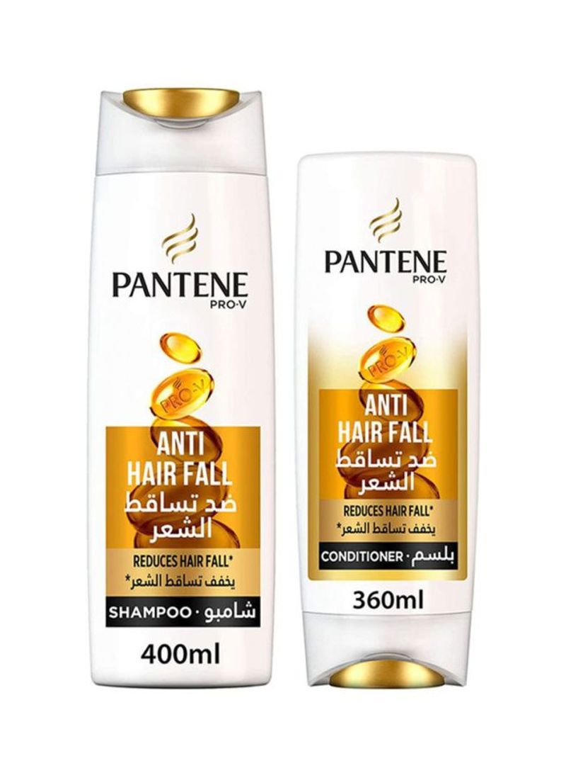 2-Piece Anti-Hair Fall Shampoo Shampoo(400), Conditioner(360)ml