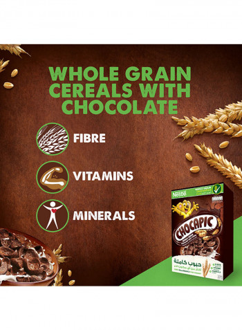 Whole Grain Chocolate Taste Cereal 375g Pack of 2
