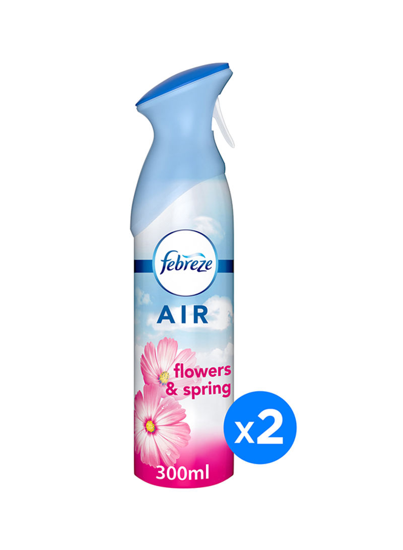 Air Freshener 300ml Pack of 2 - Flowers & Spring