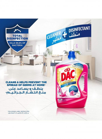 2-Piece Disinfectant Floor Cleaner - Rose Bloom 3+1L