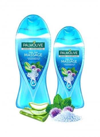 Shower Gel Aroma Sensations Feel The Massage 500+250ml Pack of 2 750ml
