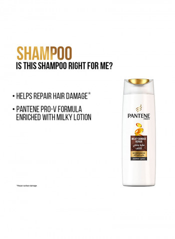 Pro-V Milky Damage Repair Shampoo Pack Of 2 400x2ml