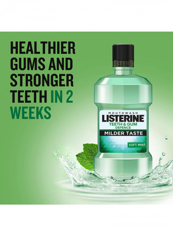 Teeth & Gum Defence Mouthwash Green 250ml