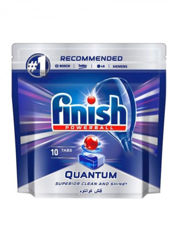 Quantum New Formula Dishwasher,10 Tablets 155g