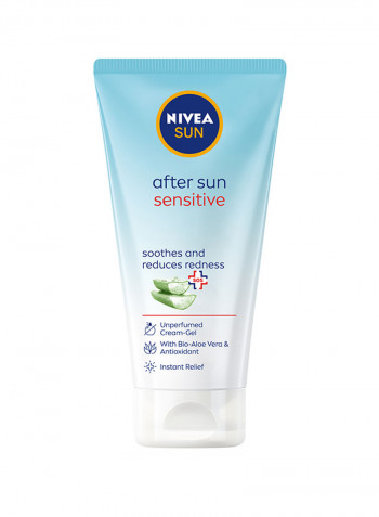 Sun After Sun Sensitive Cream-Gel, Bio-Aloe Vera And Antioxidant, 175ml