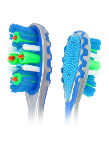 2-Piece 360 Degree Advanced Toothbrush Set Multicolour