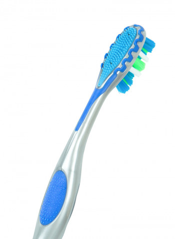 2-Piece 360 Degree Advanced Toothbrush Set Multicolour