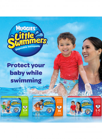 Little Swimmer, Swim Pants Diaper, Large, 10 Swim Pants