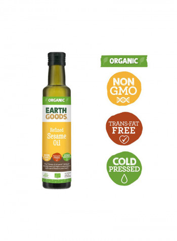 Organic Refined Sesame Seed Oil 250ml