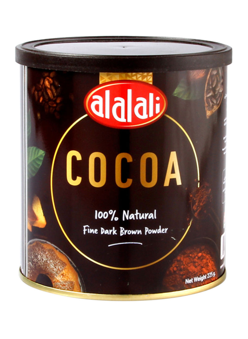 Cocoa Fine Dark Brown Powder 225g