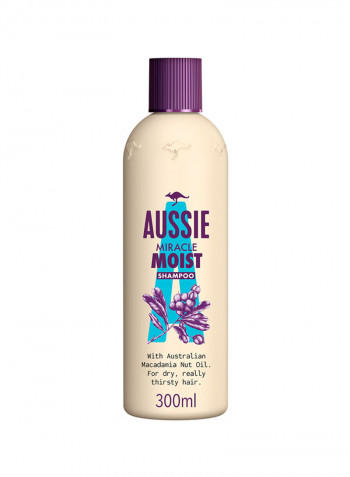 Miracle Moist Shampoo Silicone And Paraben Free For Dry And Really Thirsty Hairs 300ml