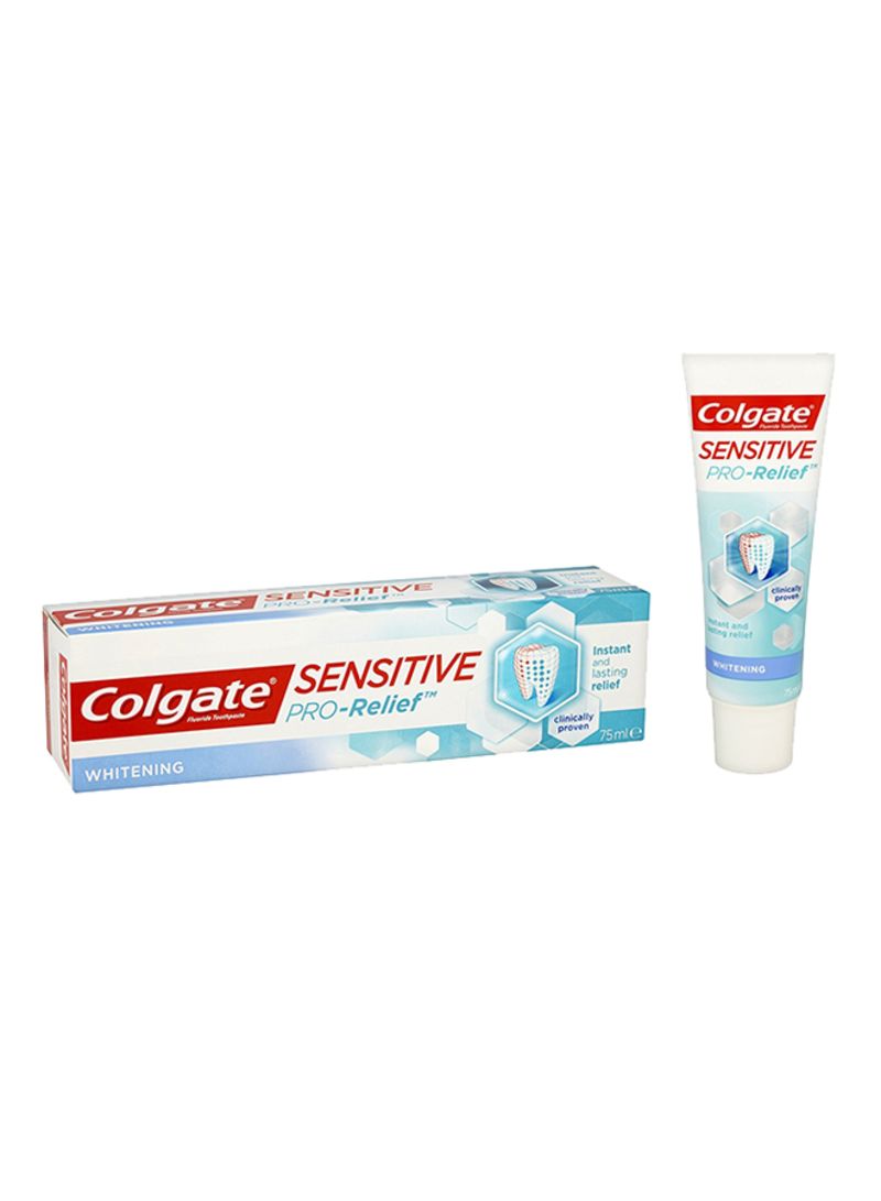 Sensitive Pro Relief Whitening Toothpaste 75ml