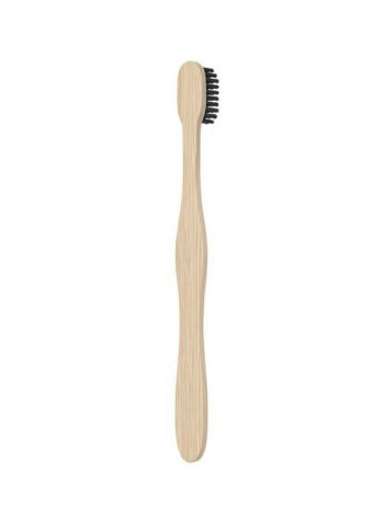 Soft Bamboo Toothbrush Beige/Black