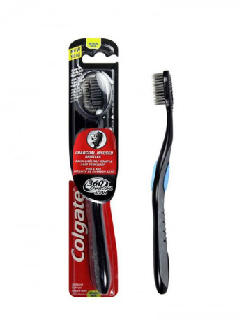 360 Medium Toothbrush Multicolour