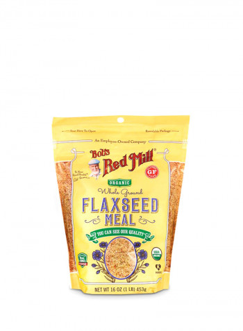 Organic Whole Ground Flaxseed Meal 453g