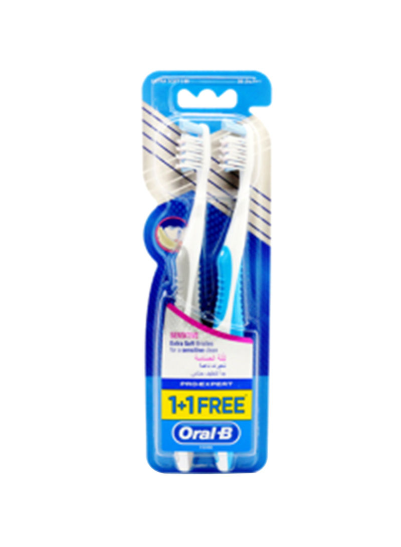 Proexpert Sensitive Toothbrush Buy One Get One Free Multicolour