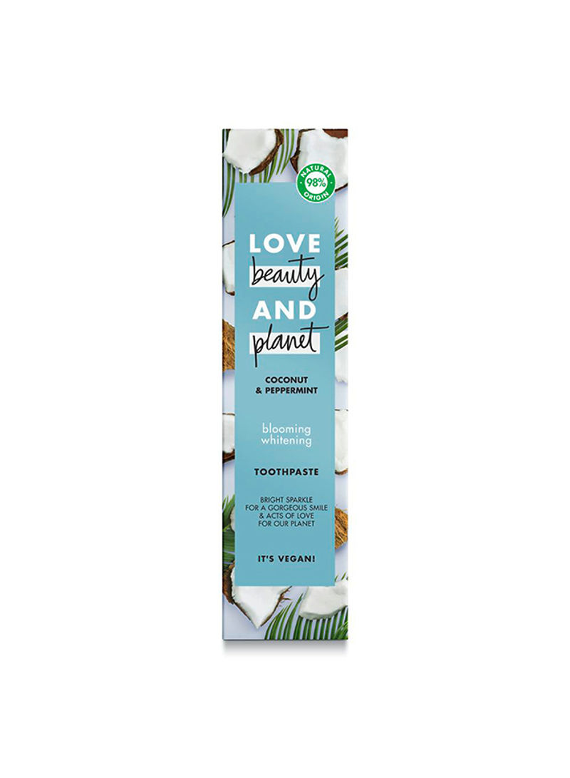 Coconut And Peppermint Toothpaste 75ml