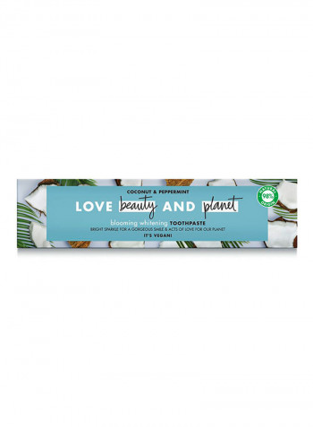 Coconut And Peppermint Toothpaste 75ml