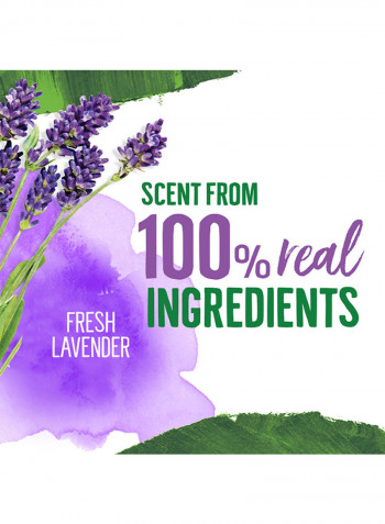 Plant-Based Concentrated Fabric Detergent Liquid Fresh Lavender 1L