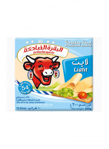 Light Processed Cheese 10 Slices 200g Pack of 3